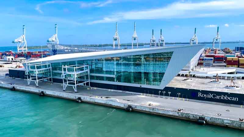 Photo of the Terminal A in Miami Cruise Port