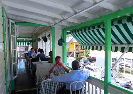 Photo of Hemingway's Restaurant in Antigua.