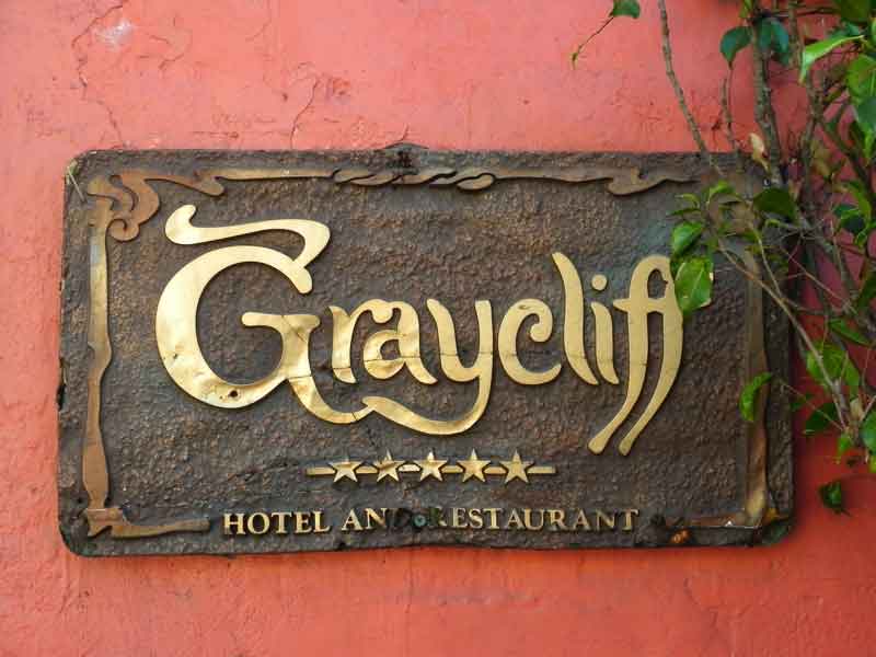 Photo of Graycliff hotel restaurant in Nassau.