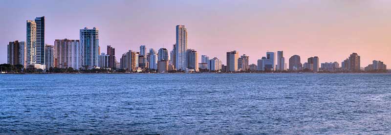 Photo of Bocagrande Skyline in Cartagena (Colombia)