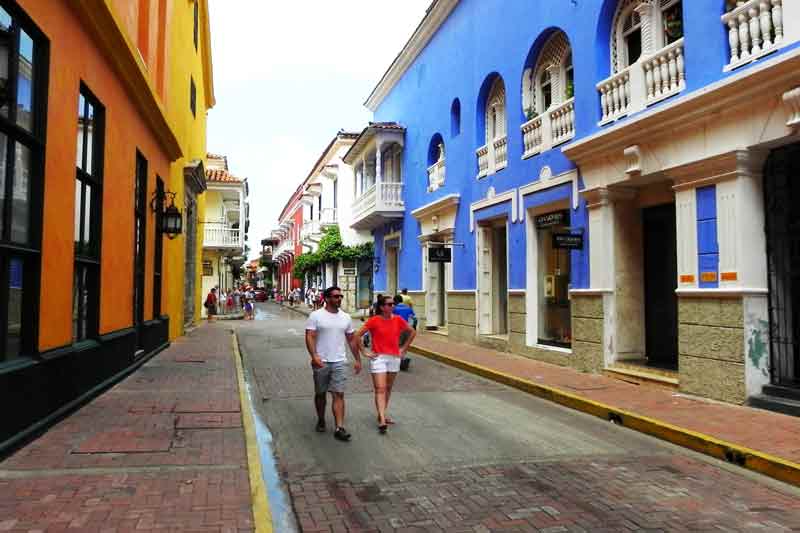 Photo of Street in Cartagena (Colombia)