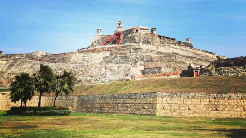 Castillo de San Felipe Cartagena (Colombia) Cruise Ship Port Photo of Castillo de San Felipe in Cartagena (Colombia)
