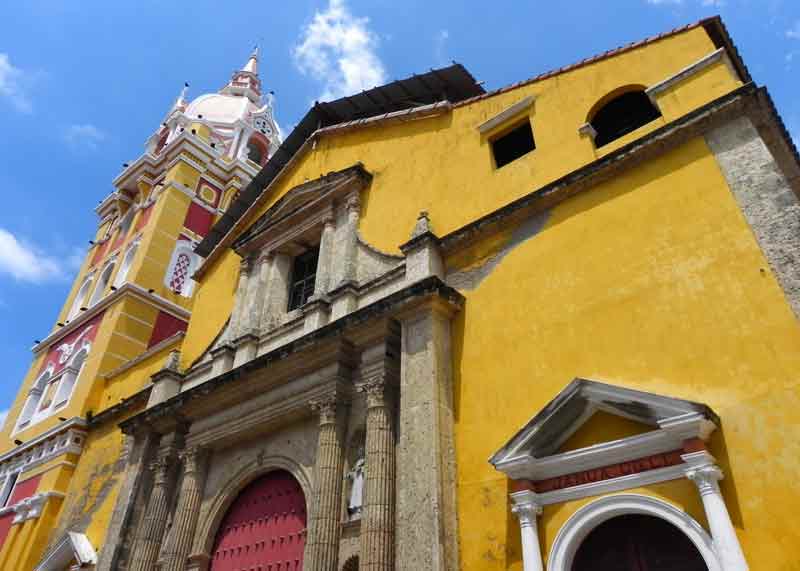 Cathedral Cartagena (Colombia) Cruise Ship Port Photo of Cathedral in Cartagena (Colombia)