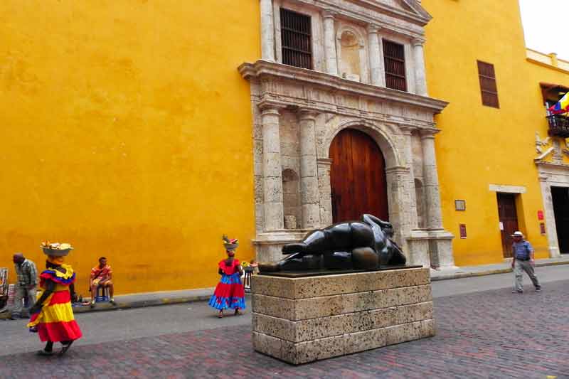 Plaza de San Diego Cartagena (Colombia) Cruise Ship Port Photo of Plaza de San Diego in Cartagena (Colombia)