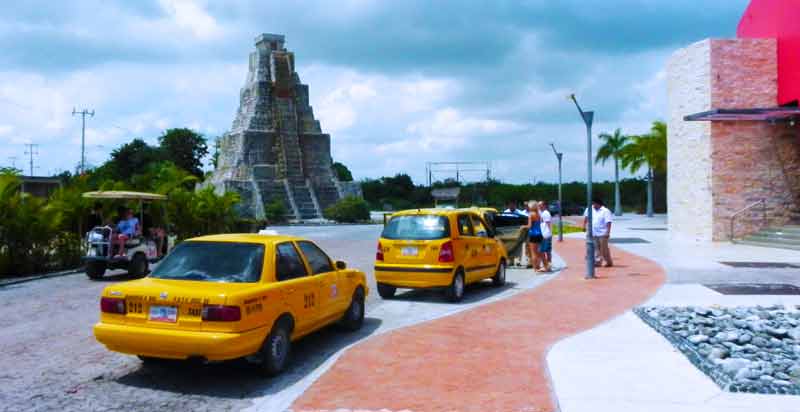 Photo of Taxis in Costa Maya