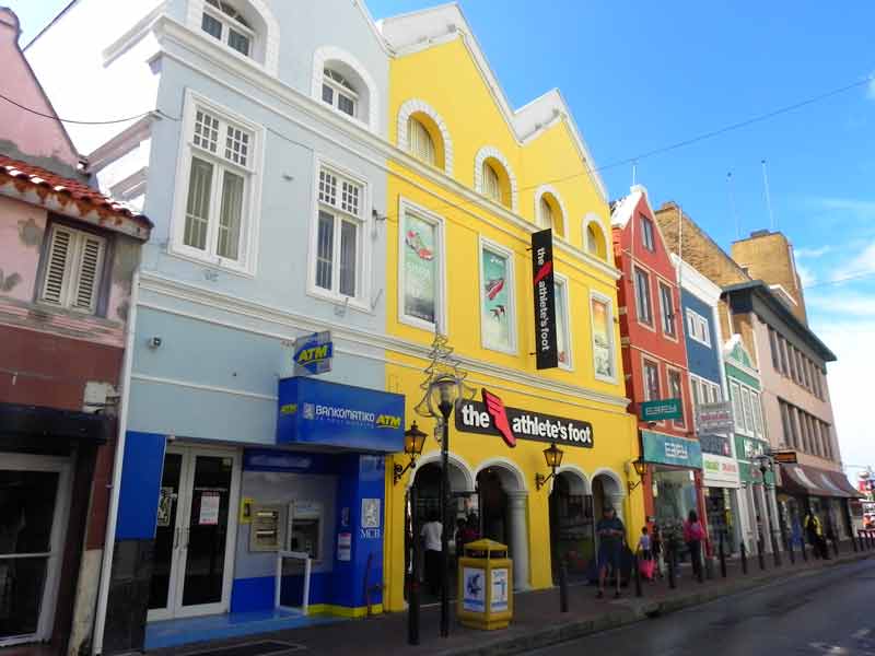 Photo of Shopping Street in Willemstad, Curaçao