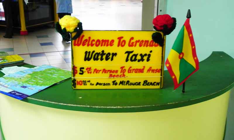 Water Taxi Kiosk in Grenada