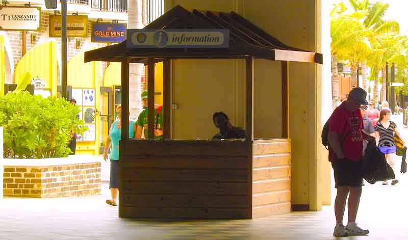 Photo of Information Desk Cruise Port Falmouth, Jamaica