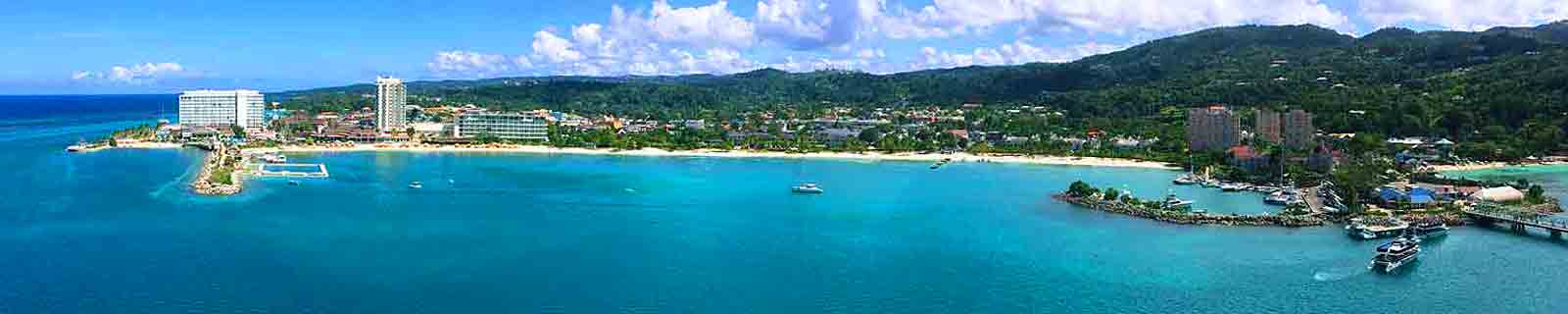 Panoramic Photo of Ocho Rios, Jamaica