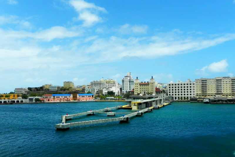 Panoramic Photo of Pier 1 in San Juan (Puerto Rico)