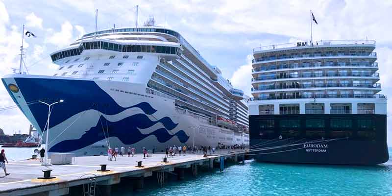 Photo of Ships Docked in Saint Martin