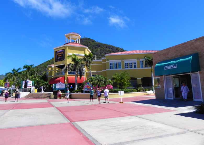 Main Terminal Building in Saint Martin