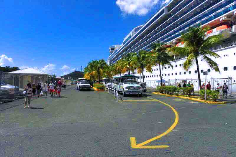 Photo of Havensight Pier in St Thomas - USVI