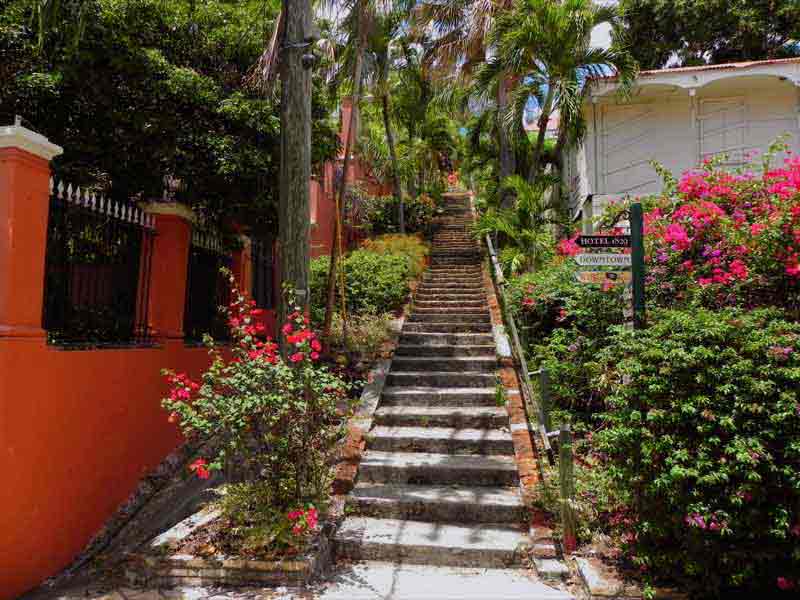 Photo of 99 steps in Charlotte Amalie - St Thomas
