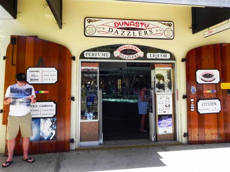 Photo of Dynasty Blazzers shop in the Havensight Mall, St. Thomas US VI.