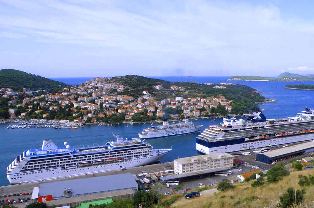 Port of Gruž Dubrovnik Cruise Ship Port Photo of Port of Gruž in Dubrovnik