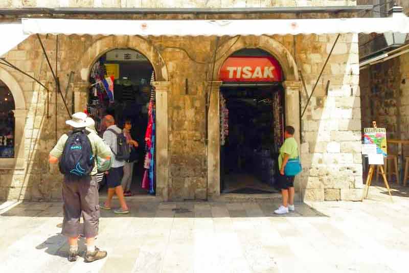 Photo of Tisak Shop in Dubrovnik