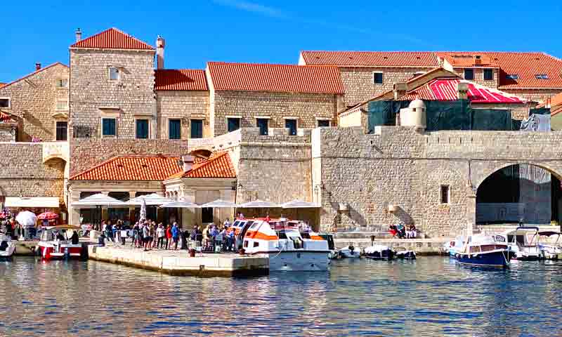 Photo of the Old Port in Dubrovnik