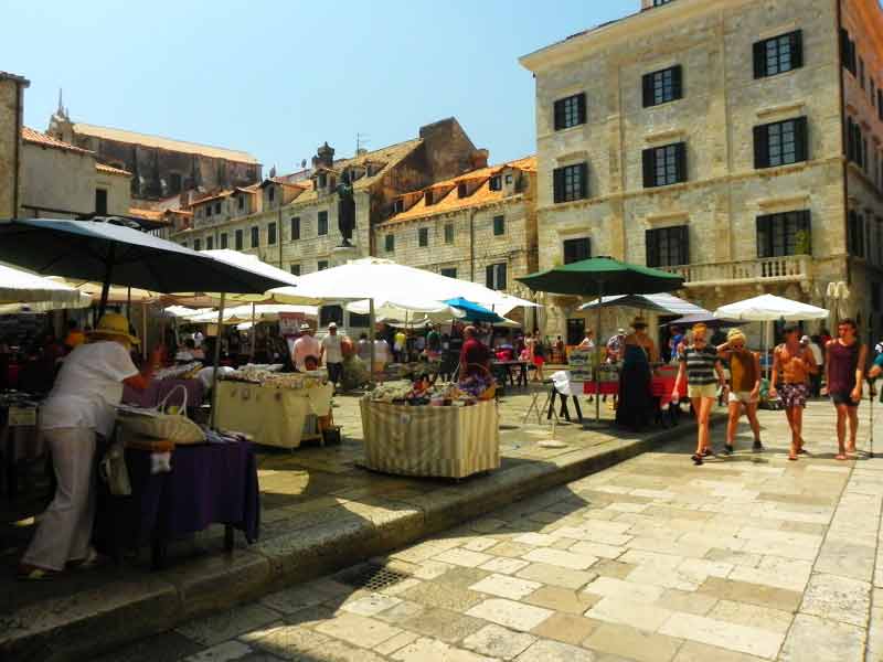 Photo of Gundulić Square in Dubrovnik Cruise Port