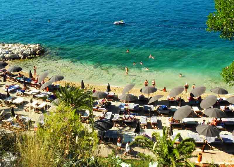 Coral Beach Club Dubrovnik Cruise Ship Port Photo of Coral Beach Club in Dubrovnik