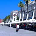 Photo of Riva promenade in Split cruise port