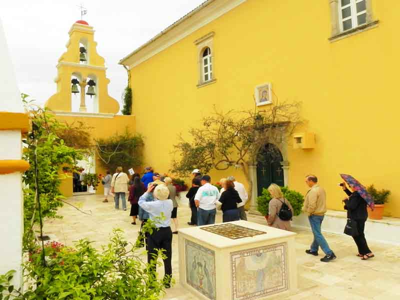 Photo of Paleokastritsa Monastery in Corfu