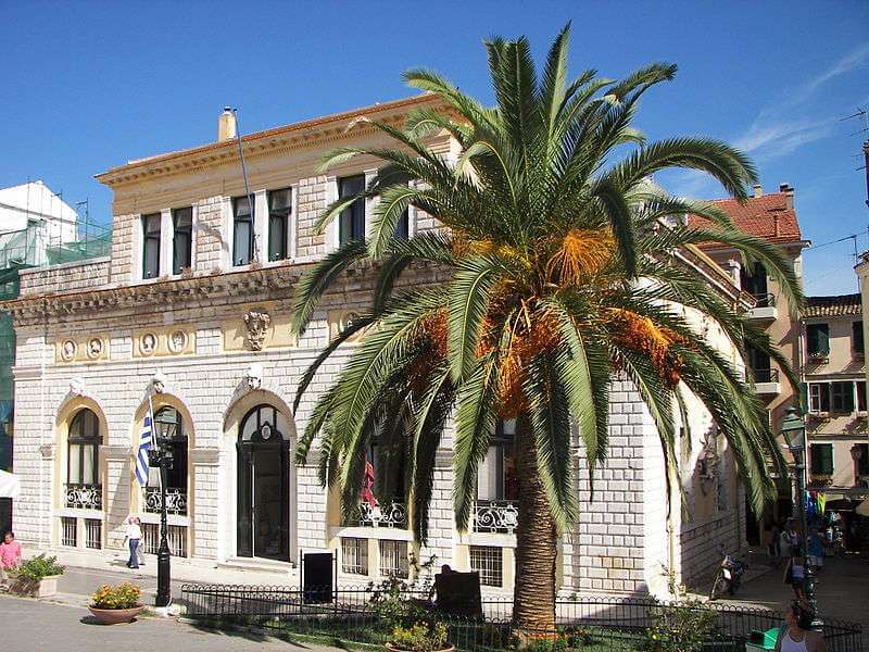 Photo of Town Hall in	Corfu