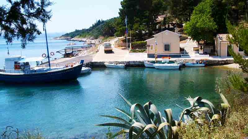 Photo of Vido Island in Corfu