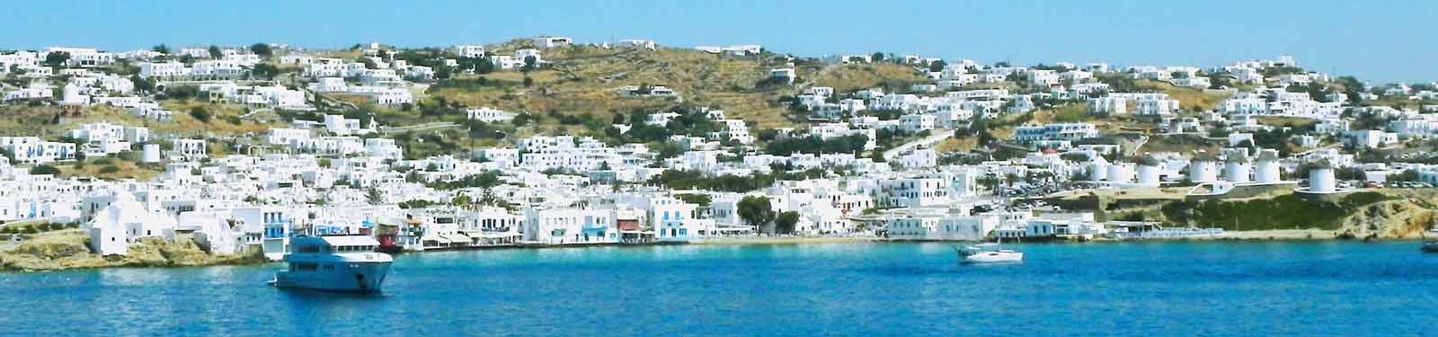 Photo of Panoramic View in Mykonos Cruise Ship Port