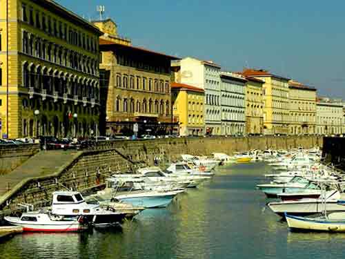 Photo of the Fosso Reale in Livorno