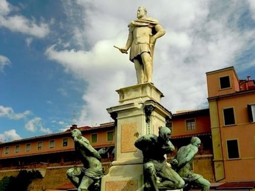 Photo of the Four Moors Monument in Livorno