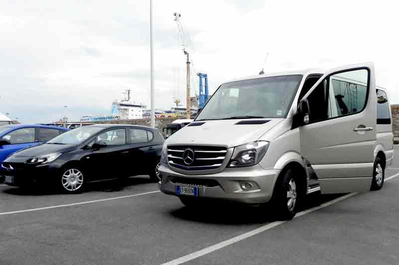 Photo of Taxis Outside Livorno Cruise Terminal