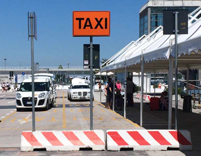 Photo of Taxi Stand in Venice.