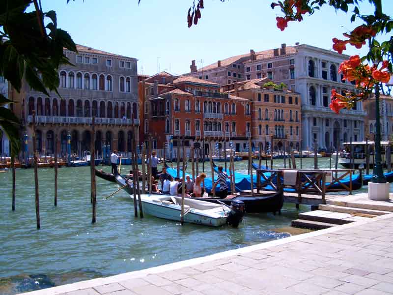 Photo of Canal Grande in Venice.