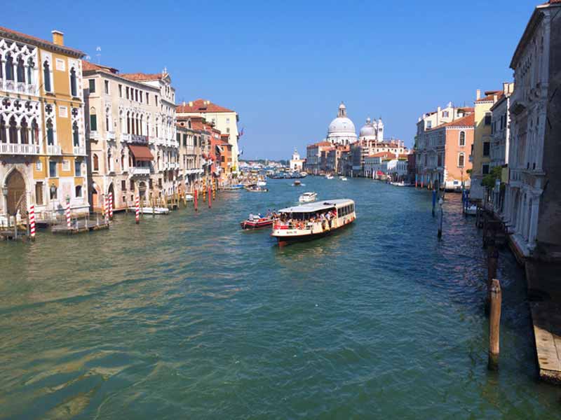 Photo of Canal Grande in Venice, Italy.