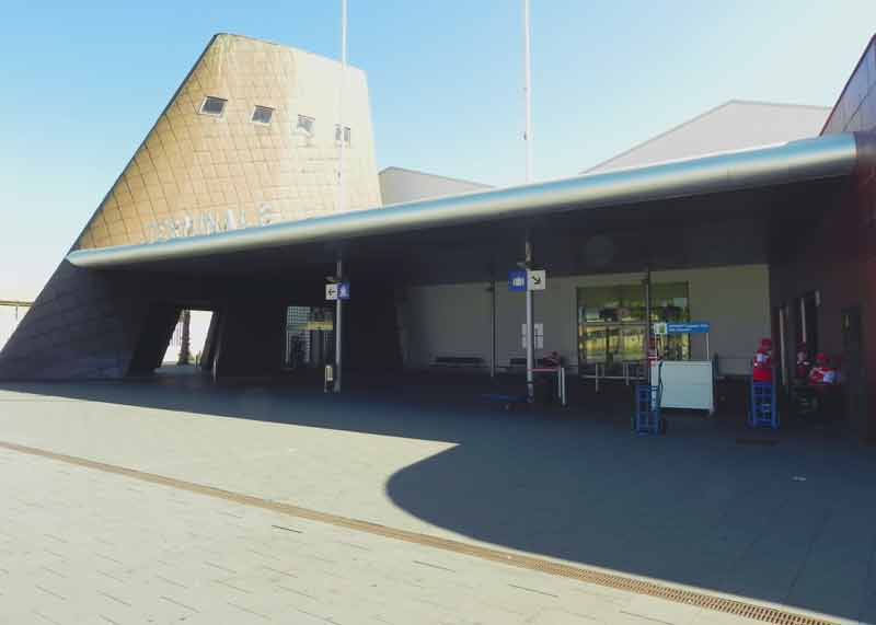 Photo of Terminal B, Moll Adossat, in Barcelona.