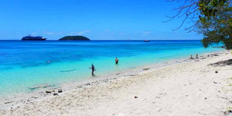 Photo of Beach in Dravuni Island, Fiji,