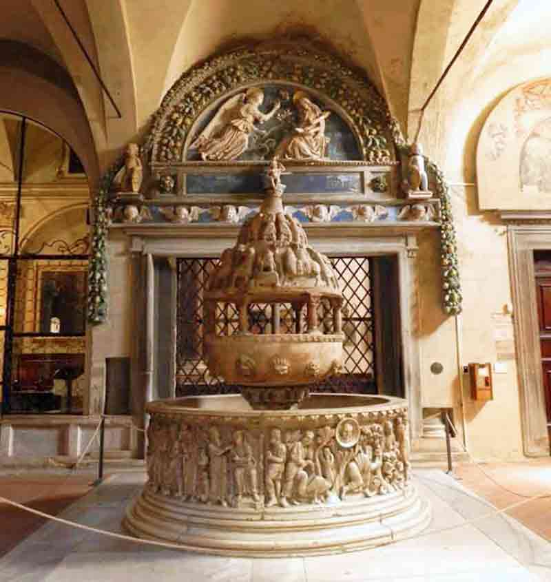 Photo of Baptismal Font Basilica of St. Frediano in Lucca