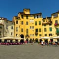 Photo of Piazza Anfiteatro in Lucca Destination Livorno Cruise Port