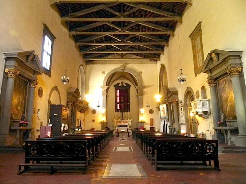 Photo of St. Martin's Church, Interior, in Pisa, Tuscany, Italy