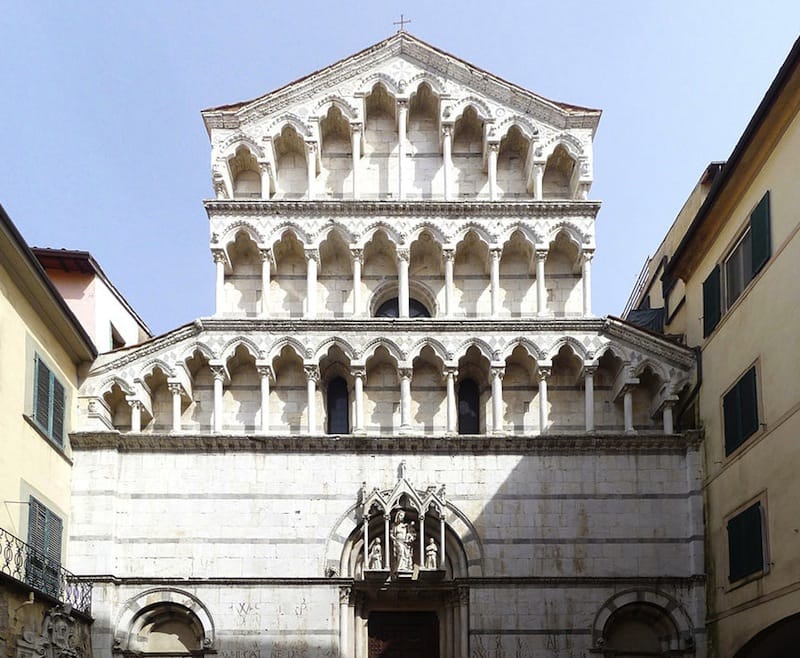 Saint Michael's Church Pisa Destination of Livorno Cruise Port Photo of Saint Michael's Church in Pisa, Tuscany, Italy