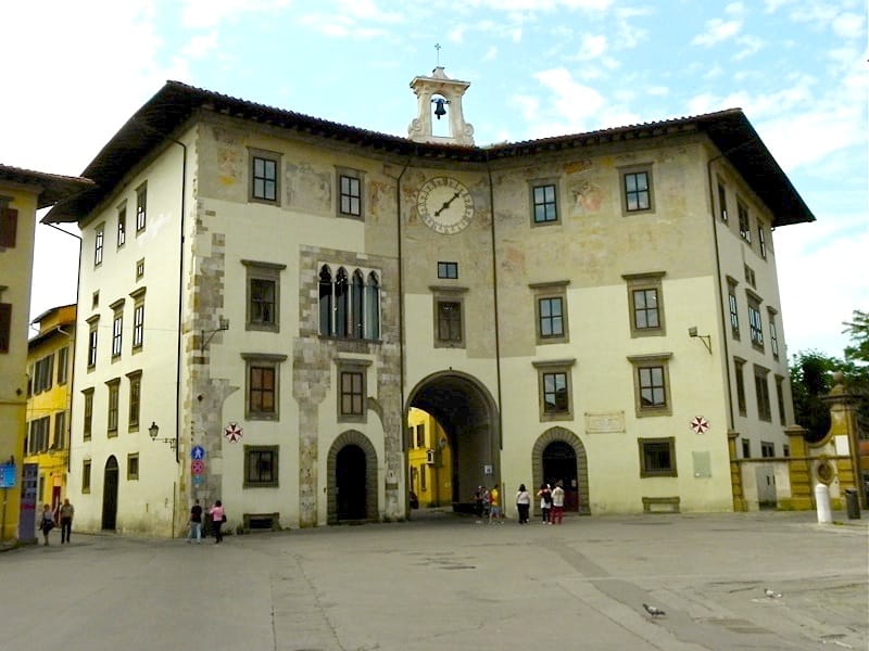 Photo of Palazzo dell’Orologio, Clock Palace in Pisa, Tuscany, Italy