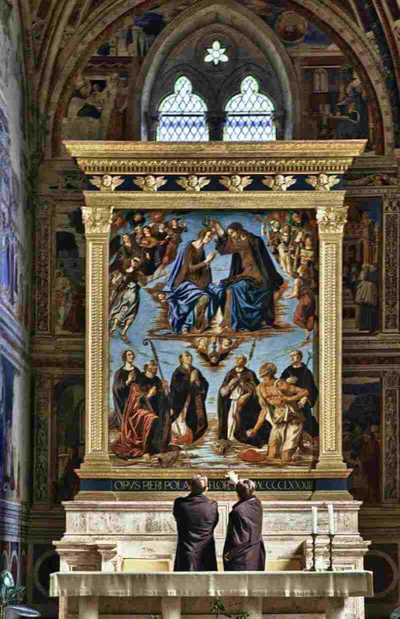Photo of Chiesa Sant Agostino Altare Maggiore in San Gimignano