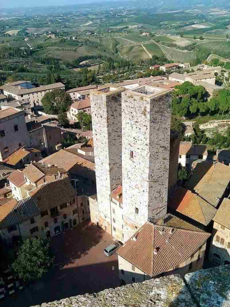 Photo of    Salvucci Towers    in    San Gimignano    