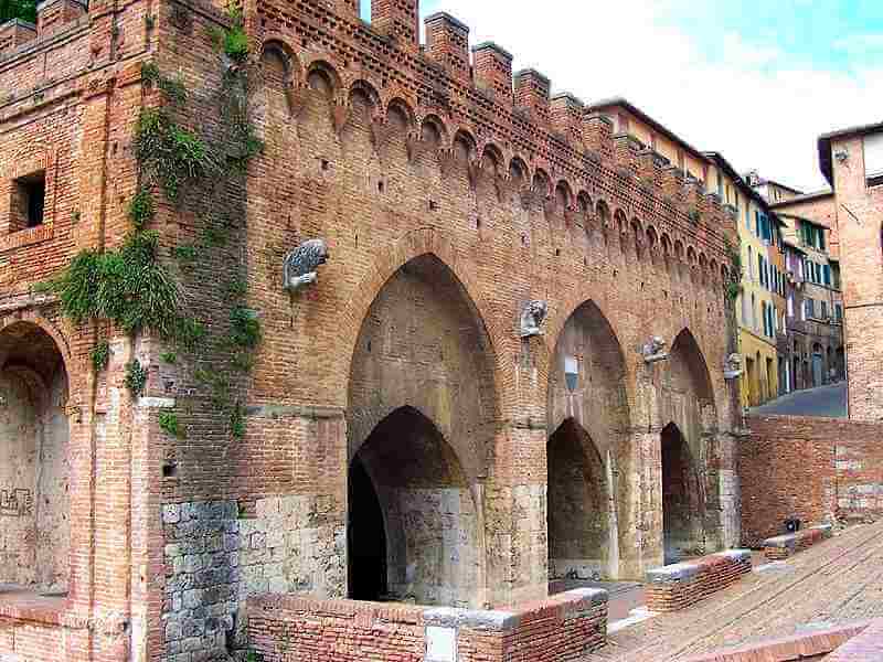 Photo of	Fonte Branda in Siena