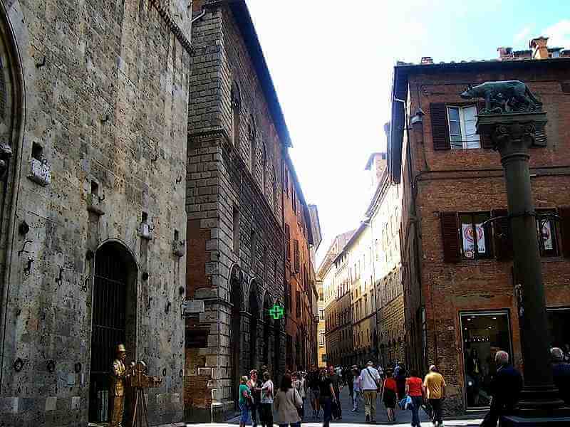 Photo of Via Banchi Sopra in Siena
