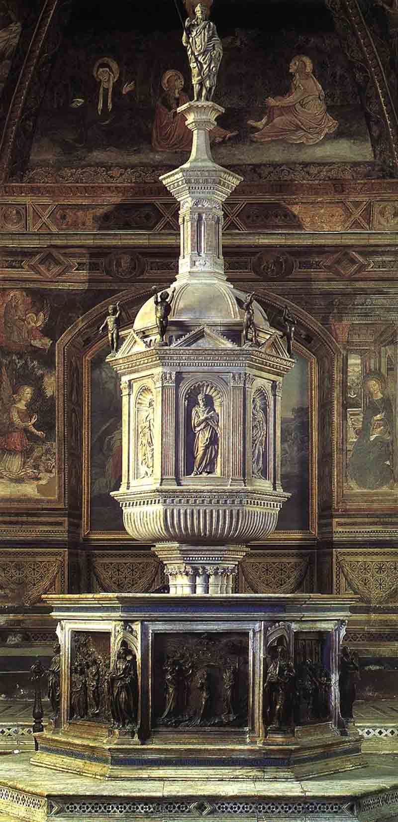 Photo of Baptistry (Interior) by Jacopo Della Quercia in Siena