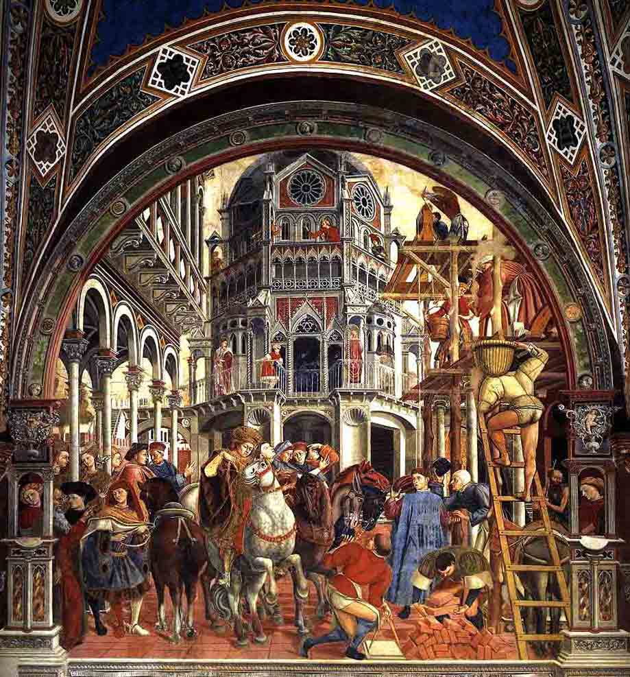 Photo of Enlargement Of The Hospital, fresco, 1443, by Domenico di Bartolo in the Santa Maria Della Scala in Siena
