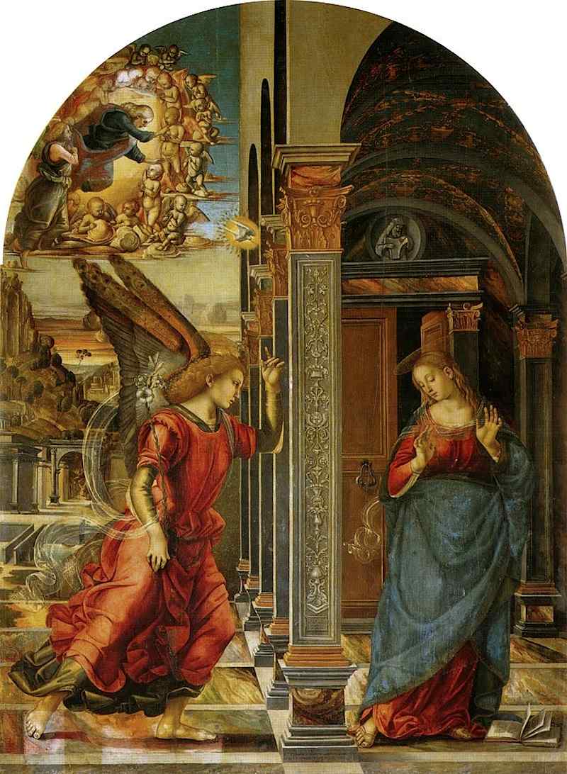 Photo of Christ in Heaven painting by Domenico Ghirlandaio