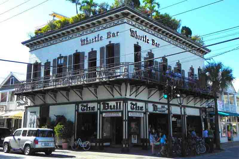 Photo of Whistle Bar in Key West.